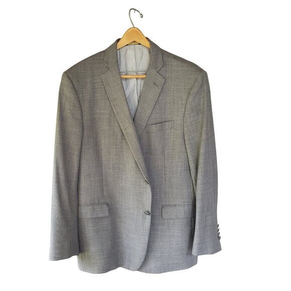 Brooks Brothers Explorer Gray Regent Fit Blazer 48R Golden Fleece Buttons - Picture 2 of 12